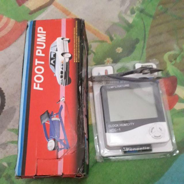 Pompa Angin Injak Kaki Darurat Portable Foot Pump Ban Motor Mobil