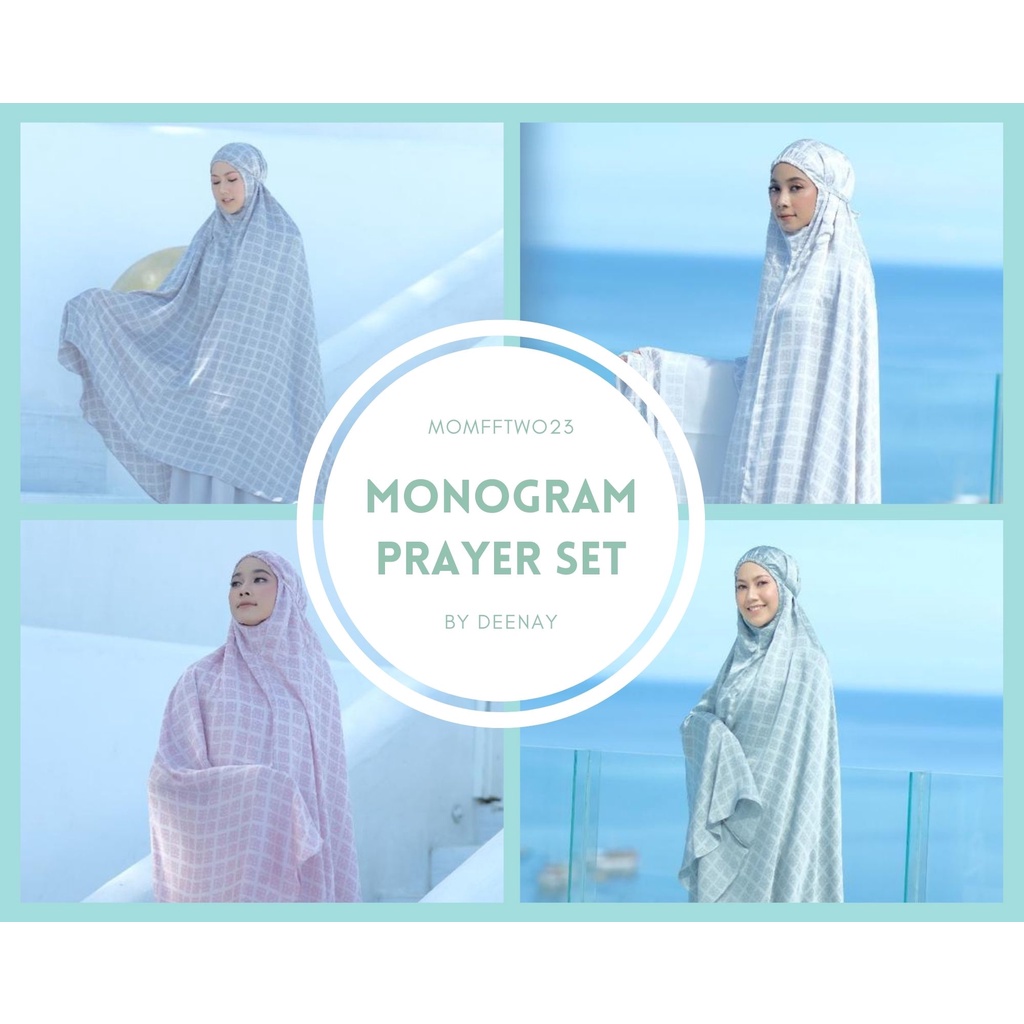 Mukena Deenay Monogram Series Terbaru