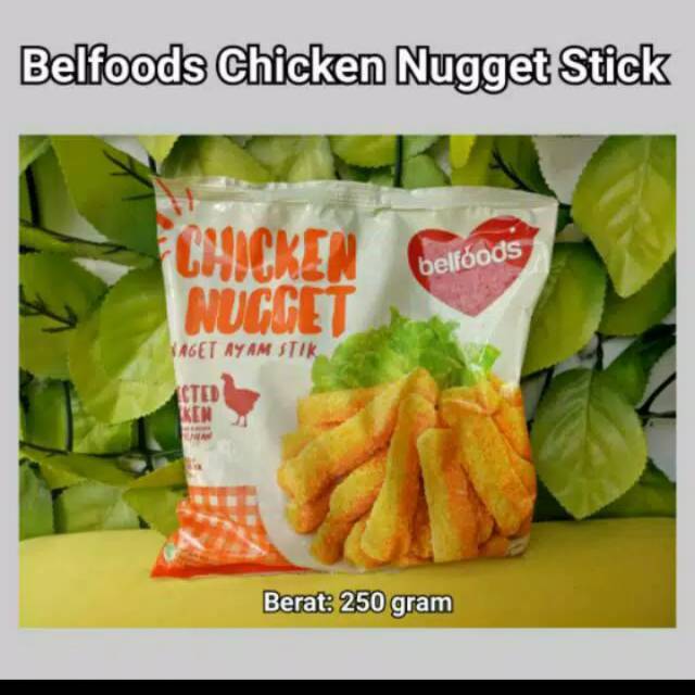 

Belfoods chicken nugget stik 250gr