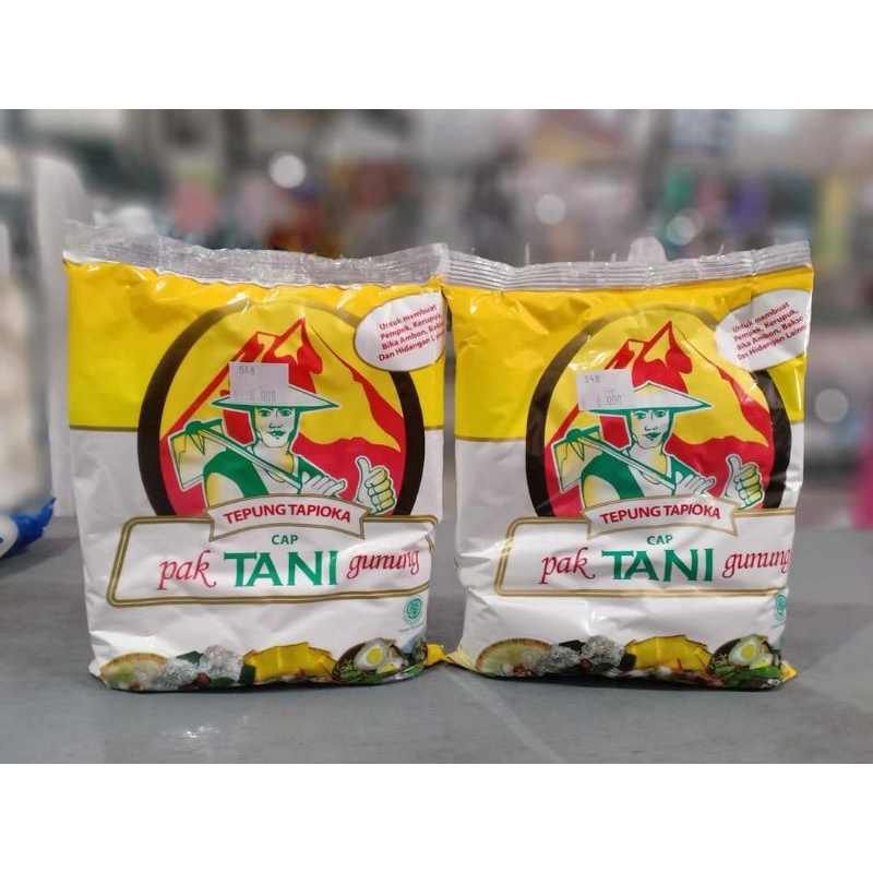 

Tepung Tapioka Tepung Kanji Cap Pak Tani 500gr