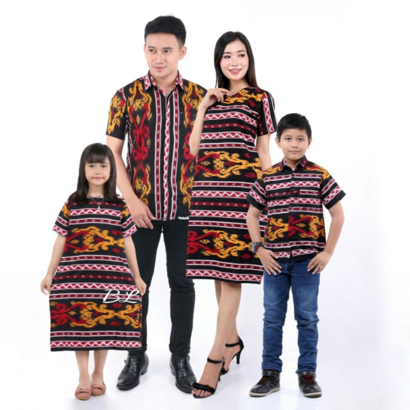 COUPLE KELUARGA BATIK COUPLE DRES BATIK COUPLE DRESS BATIK PENDEK COUPLE BAJU NATAL