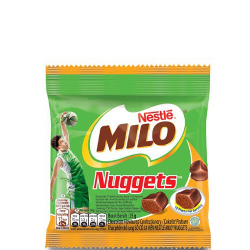 

MILO Coklat Nuggets 25 gr