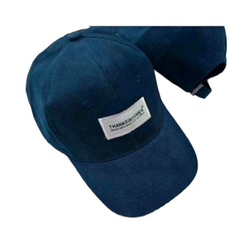 (COD)Promo Topi Baseball Pria Wanita Bordir Cap THANKSINSOMNIA ORIGINAL New Model Premium Dewasa