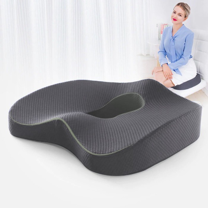 FMFIT Bantal Sandaran Kursi Terapi Orthopedic Punggung Lumbar Cushion tidur