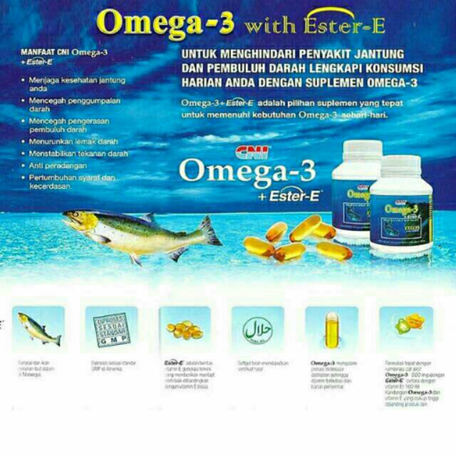 Cni Omega 3 With Ester E Indonesia