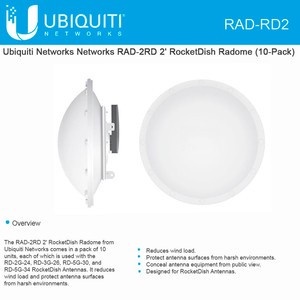 Ubiquiti RAD-RD2 AirMax Rocketdish 2Ft Radome.