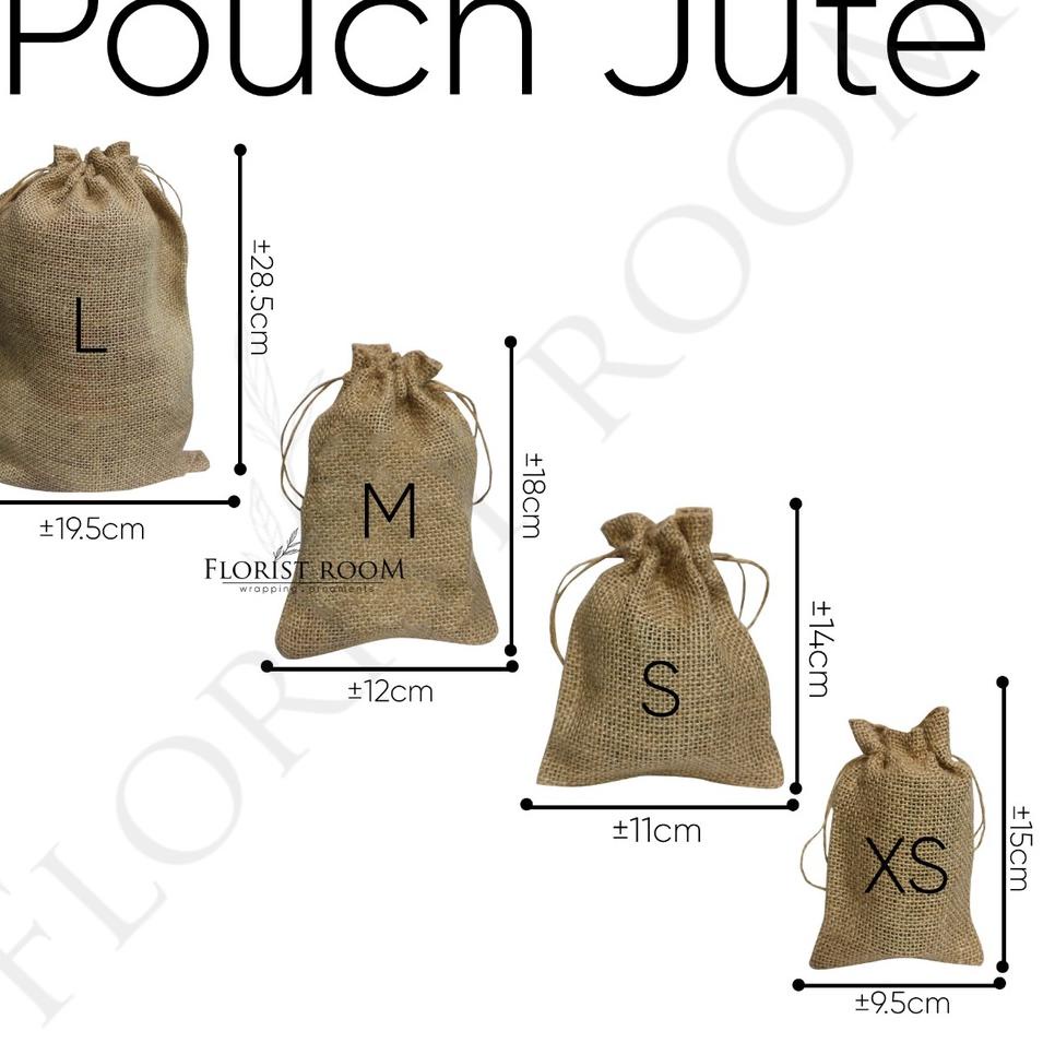 WPYP Pouch Jute - Goni - Kantong Kopi [ni -134]