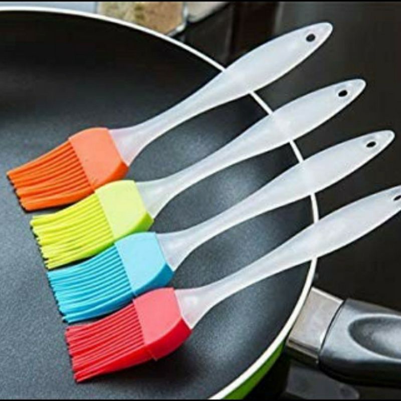 KUAS MENTEGA - FOOD BRUSH SILICONE CAKE MENTEGA - KUAS BBQ - KUAS SERBA GUNA