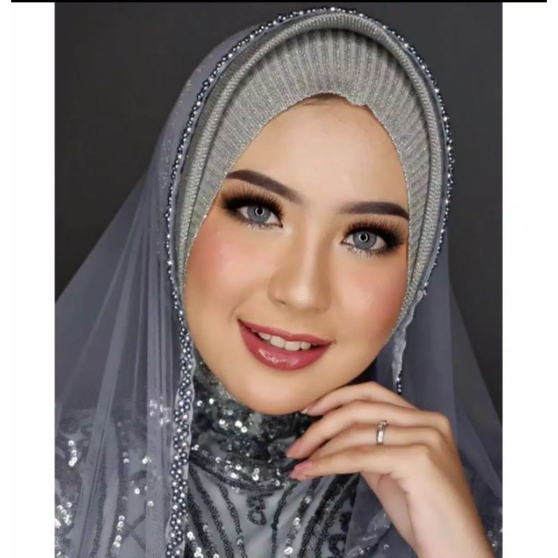 SLAYER  MUTIARA  TERLARISS//HIJAB PENGANTIN//SELENDANG