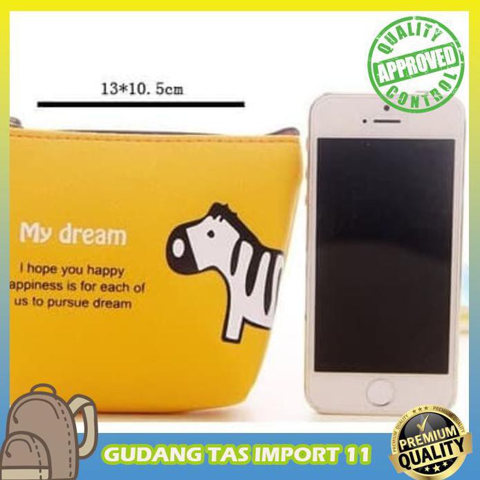 J 04 Super Diskon Rro Dompet Koin Mini Motif Print Burung