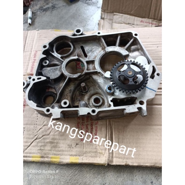 kalter krengkes kanan modif pompa oli mio pnp honda astrea grand prima cseris c100 c70
