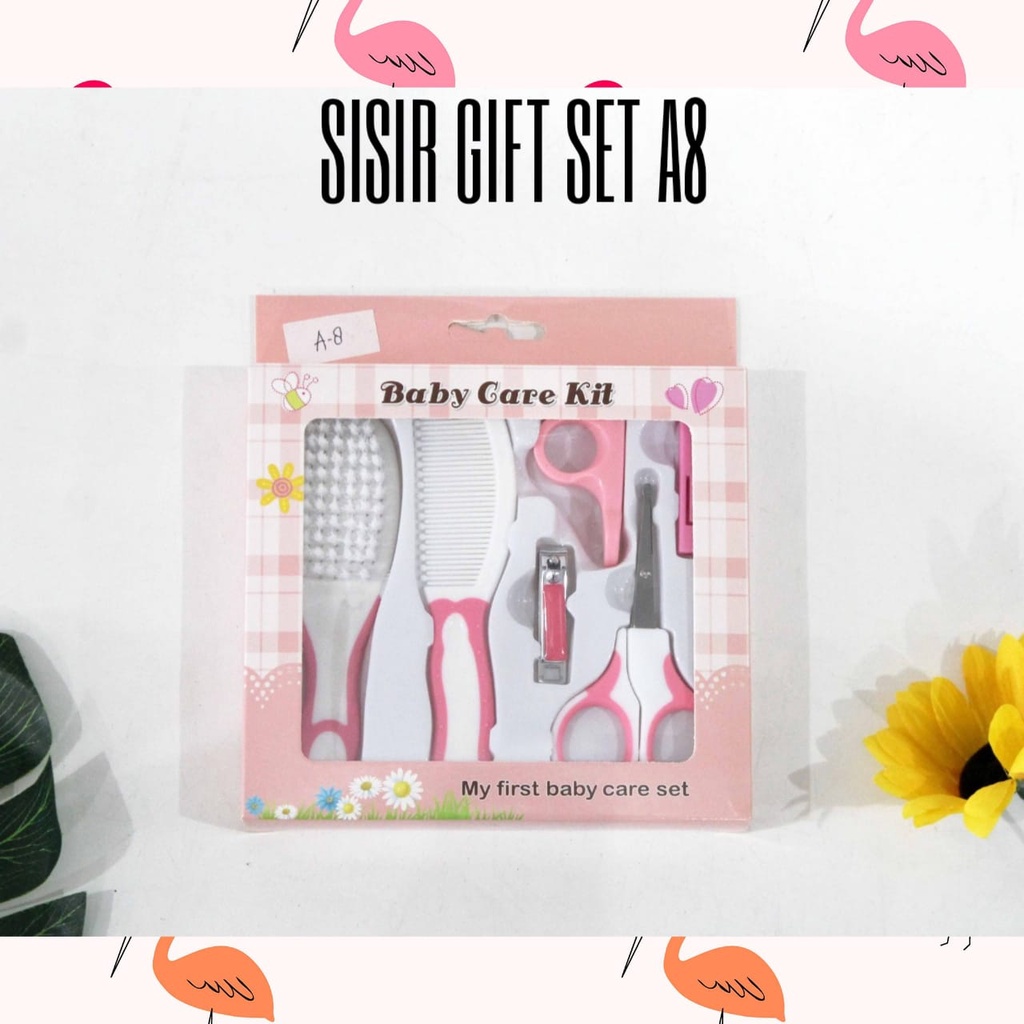 Baby Care Kit Set 6in1 / 10in1 Sisir Bayi Set Gunting Kuku Bayi Perlengkapan Bayi Baru Lahir Kado Lahiran New Born Gift Set isi 6 Baby Care Kit Sisir + Gunting Kuku Set Grooming Gift Baby