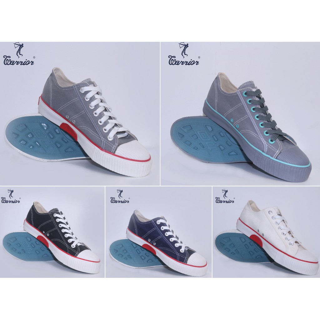 SEPATU SNEAKERS warrior CLASSIC LC PENDEK (VARIAN WARNA