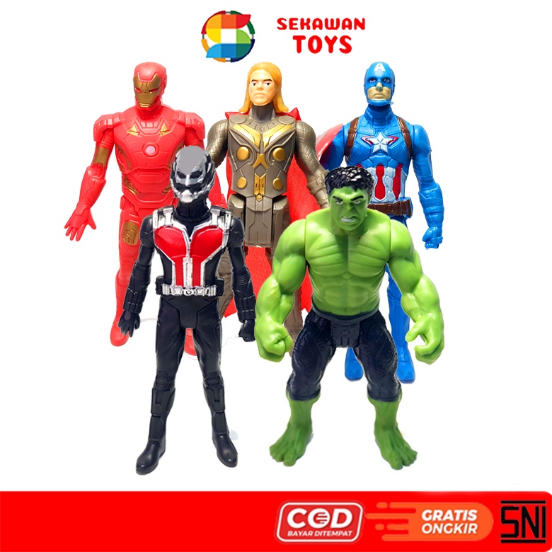 Sekawantoys Mainan Anak Robot / Miniatur Super Heroes + Senjata TERLARIS!!!( SKW.2115)