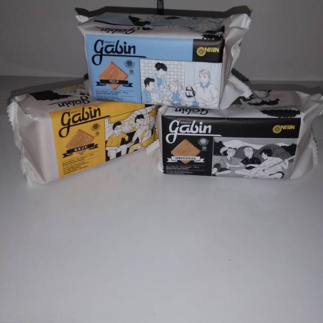 

Nissin Gabin butter,gabin susu,gabin keju