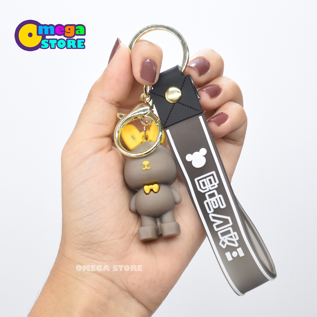 [O&amp;S] Gantungan Kunci Astronot Gantungan Tas Karakter Lucu Import Keychain Kaws-OS258