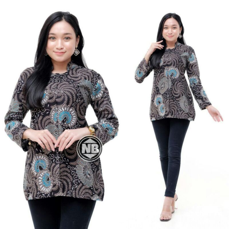 {BISA COD} ATASAN WANITA BATIK BAJU BATIK PEKALONGAN ORIGINAL