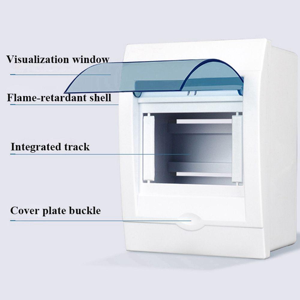 Wonder Penutup Transparan Listrik Outdoor Circuit Breaker Indoor Tempel Dinding Kotak Plastik