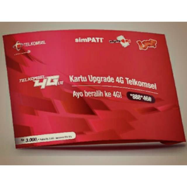 Kartu perdana Telkomsel Upgrade ( U-Sim )