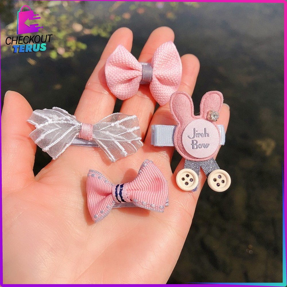 CT C340 C342 Jepit Rambut Anak Lucu Set 10IN1 Jepitan Rambut Anak Perempuan Baby Hair Clips Korean Fashion Acsessoris