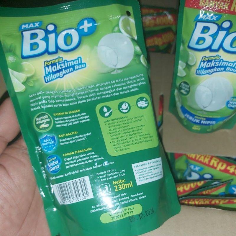 MAX Bio+cuci piring serbaguna