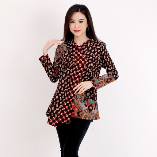 Batik Wanita - Atasan Batik A 517 - 516 Rr Tangan Panjang