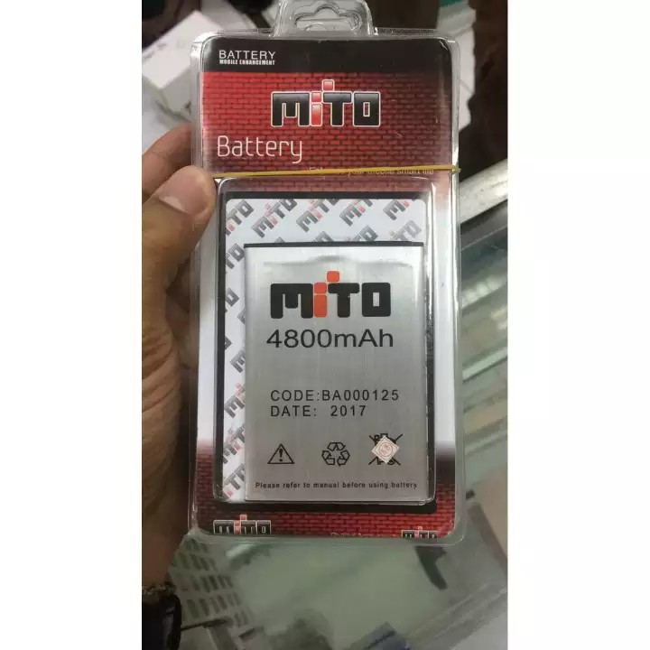 BATERAI MITO A880 A990 M26 A19 A28+ A28 A16 A62 A17 A69 FANTASY ORI 99 KUALITAS PATEN