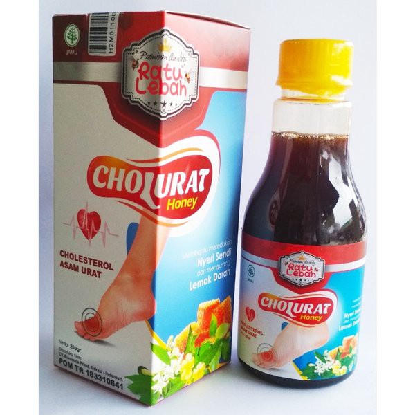 [New] MADU CHOLURAT HONEY 280gr Obat Jamu Herbal Kolesterol Asam Urat Stroke Jantung (100% ORIGINAL)