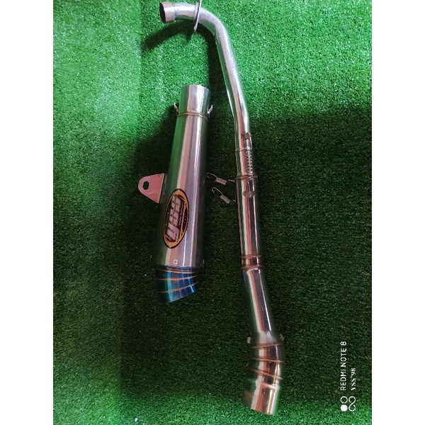 Knalpot Original Yss Jiksauw Buat motor Bebek Supra, shogun, Smash, Karisma, Jupiter Dll