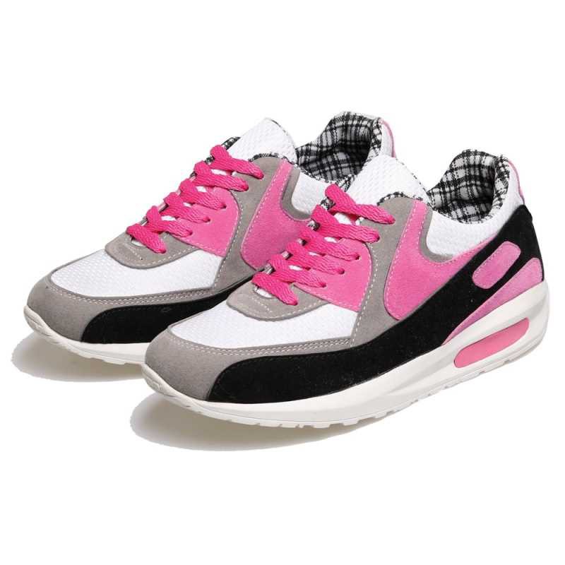 BSM Soga BLG 240 Sepatu Lari Wanita Running Shoes Warna Putih Abu