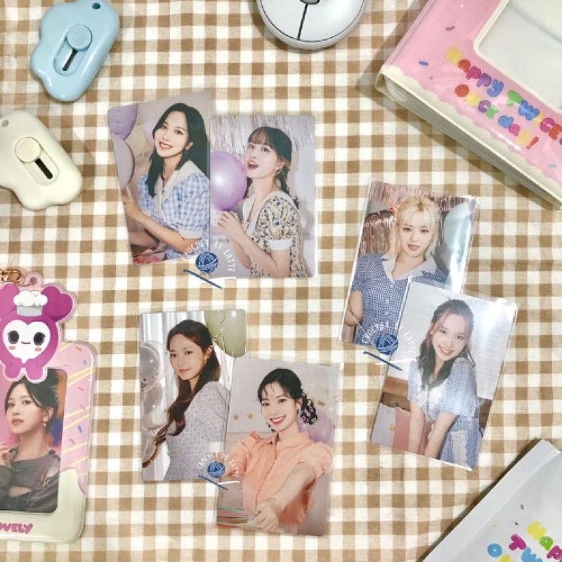 TWICE 6TH ANNIVERSARY HAPPY TWICE & ONCE DAY SHARING PHOTOCARD COLLECT BOOK