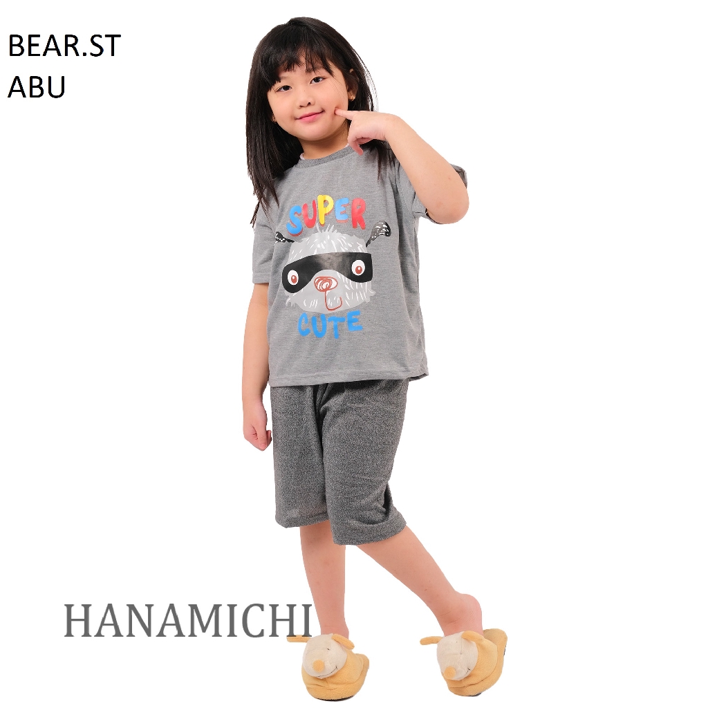 Hanamichi BEAR.ST Setelan Anak Lengan Pendek