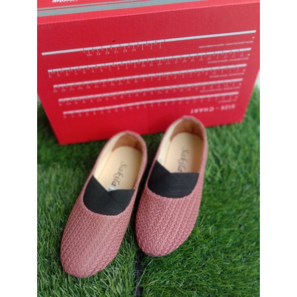 khainuna flat shoes model karet size 26-30 31-35