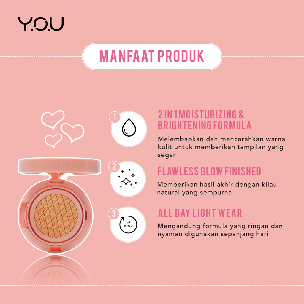 The Simplicity Color Corrector CC Cushion by YOU Makeups / Y.O.U