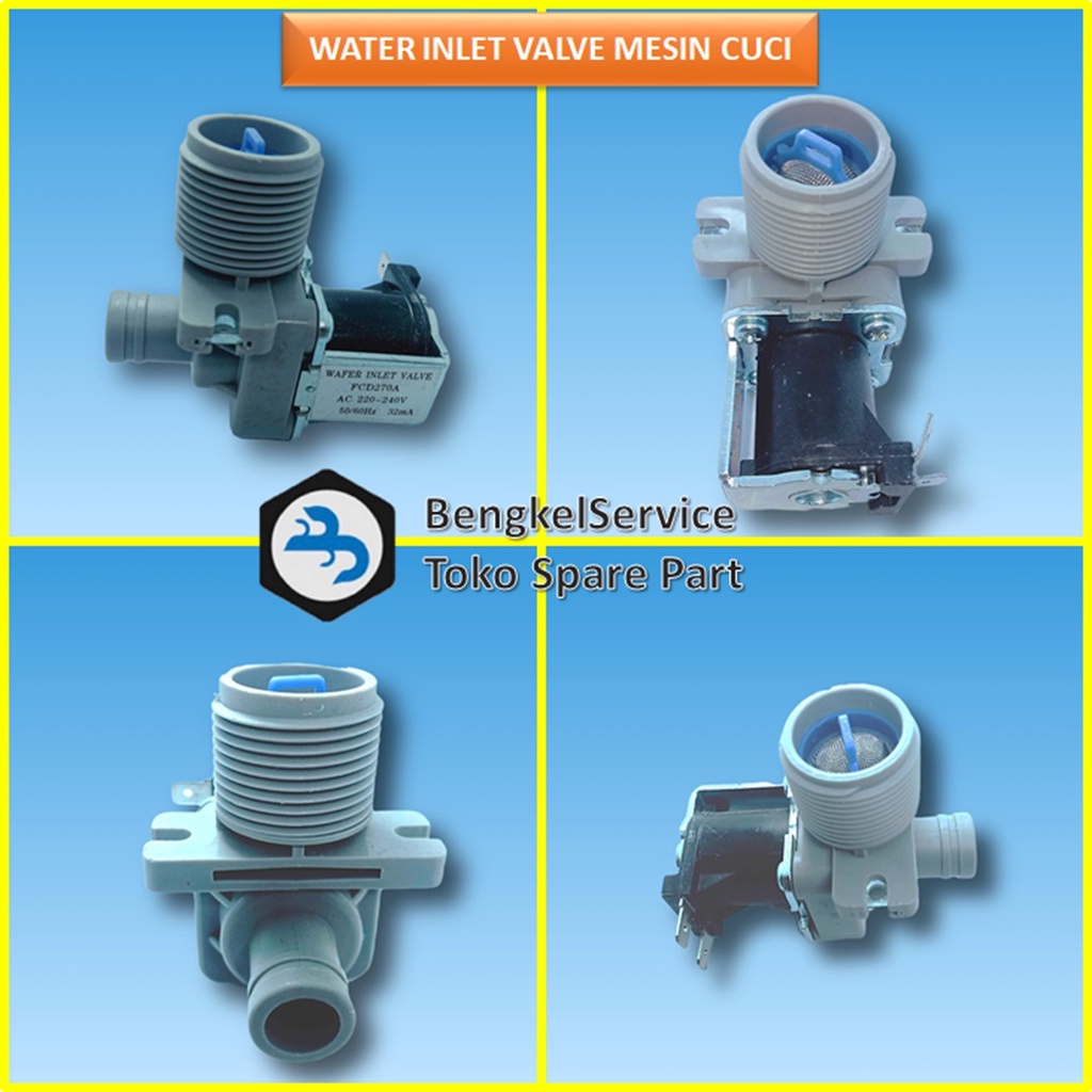 WATER INLET VALVE SELENOID SOLENOID VALVE MESIN CUCI