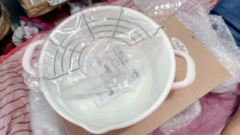 Panci Masak Goreng Enamel Tempura Nabe 20cm Chefina Kedawung Pi19-20 Pi1920