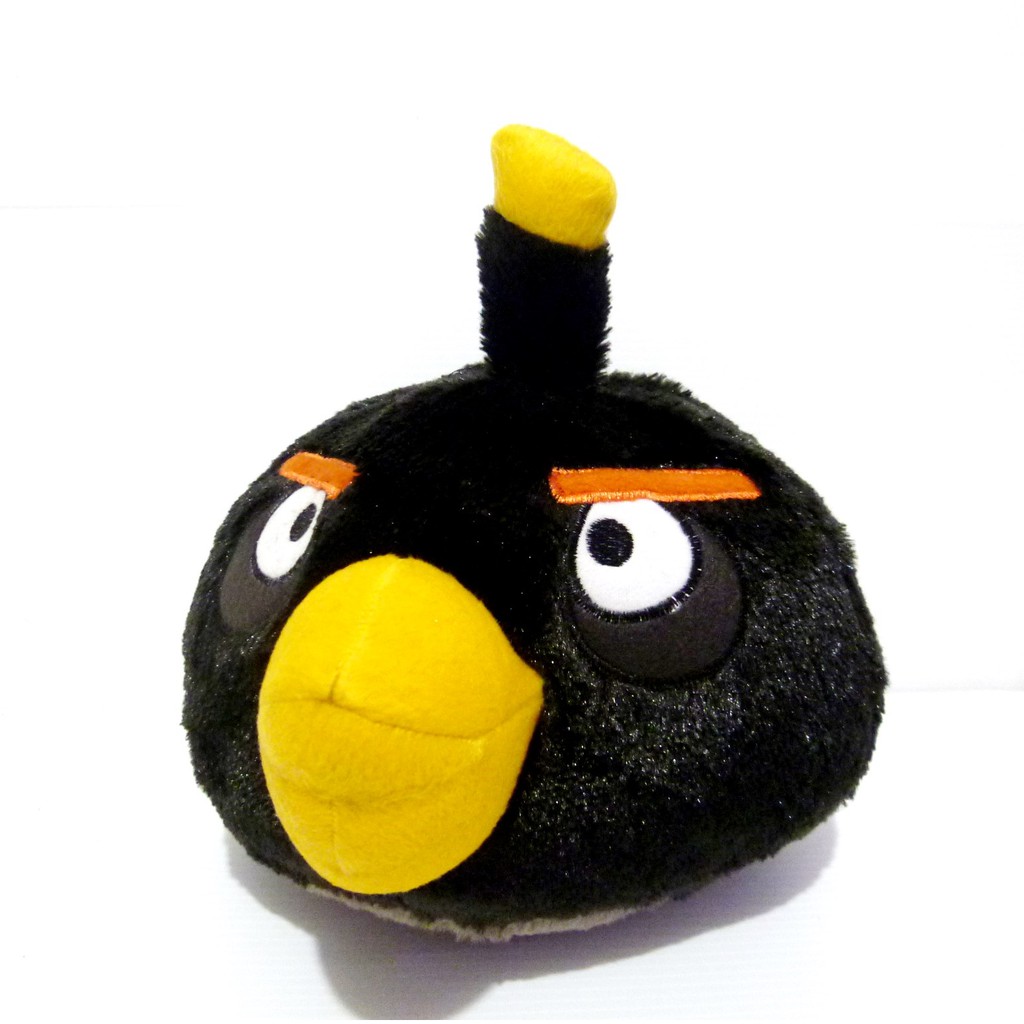 Boneka Bomb Angry Birds Original Rovio Plush Doll