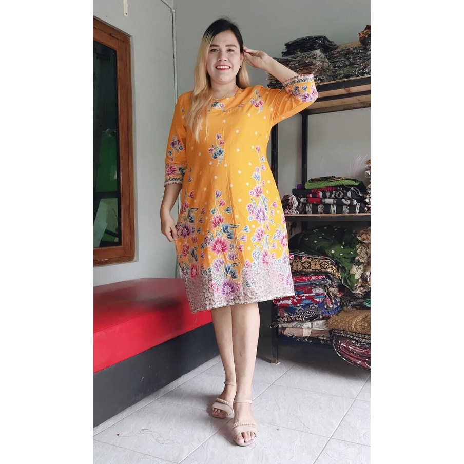 TUNIK LAPIS FURING JAHITAN BUTIK YENI BAGARIANG