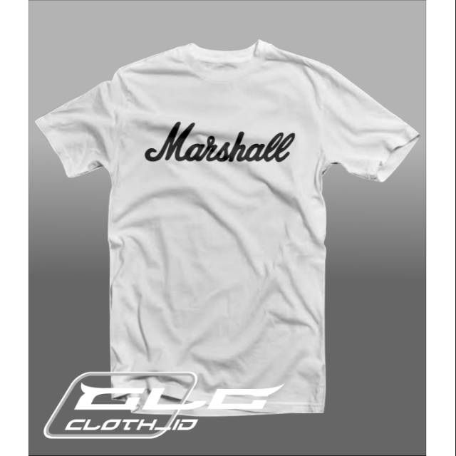 Kaos marshall - t-shirt Marshall - baju Marshall