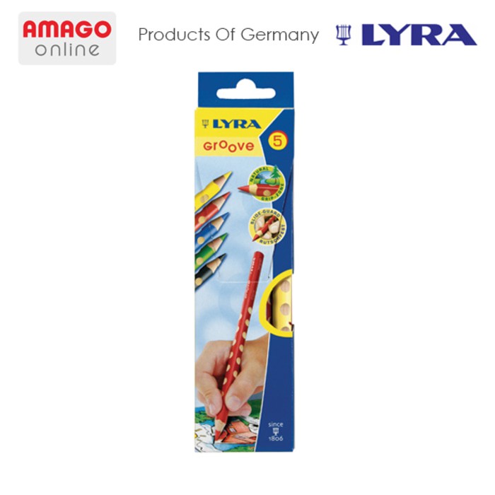 LYRA GROOVE - COLOR PENCIL - BOX 5 COLORS - 3811050