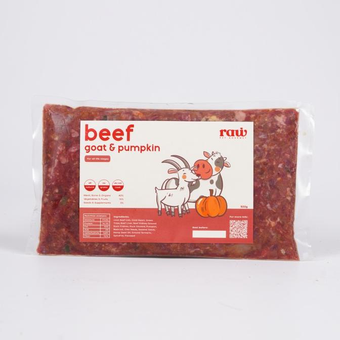 

(BISA COD) BEEF GOAT Wholistic Mix // RAW