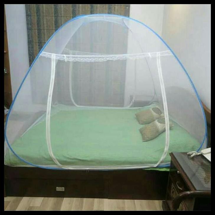 Terlaris Kelambu Lipat 120 X200 Anti Nyamuk Kasur No 3