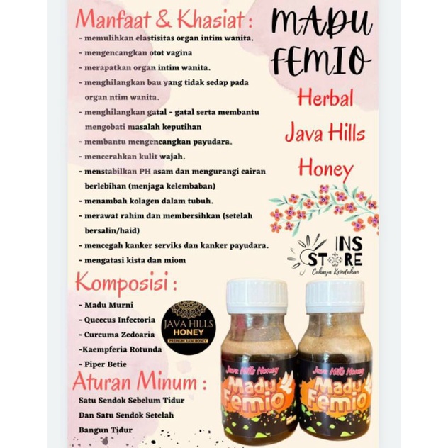 

madu femio 330 gr