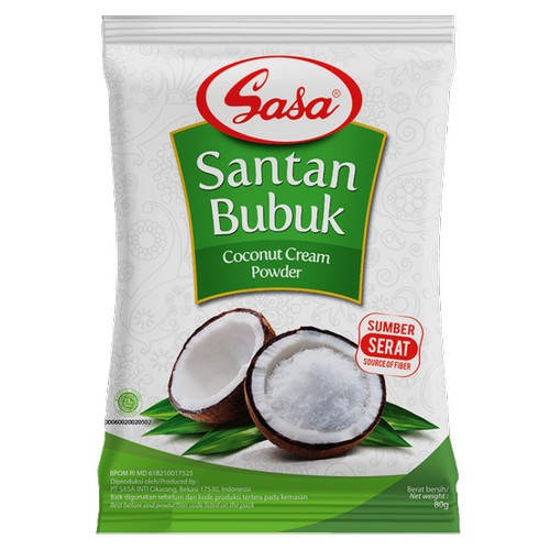 SASA SANTAN BUBUK/COCONUT CREAM POWDER 20g 75g