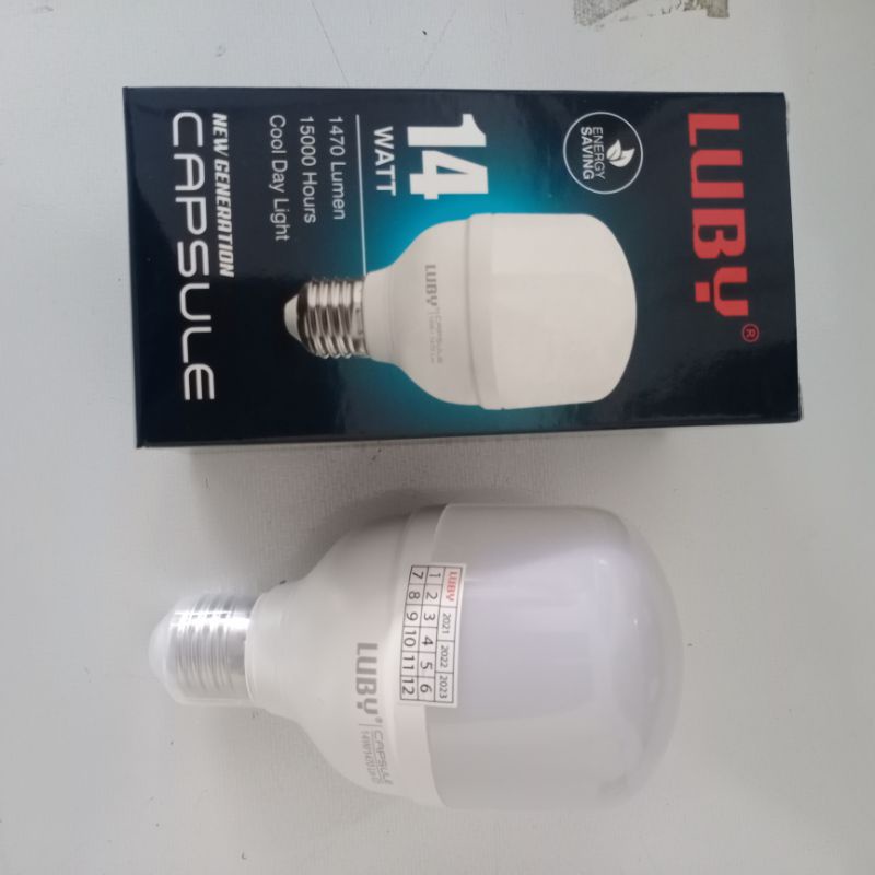 Lampu led kapsul  luby new kapsul