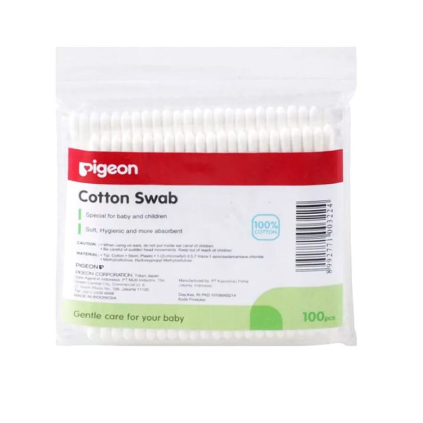 Pigeon Cotton Swab Small Tip isi 100 pcs