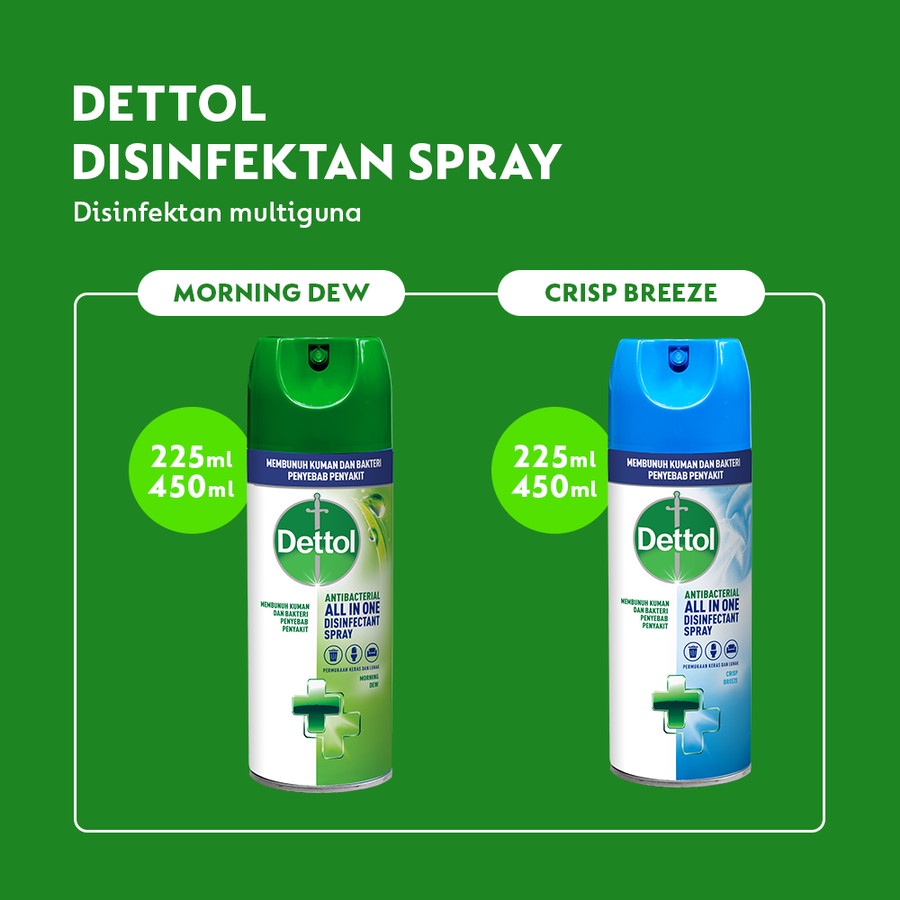 Dettol | Disinfektan Spray 225ml