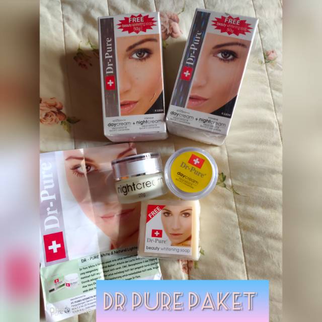 DR PURE PAKET (isi day,night dan sabun)