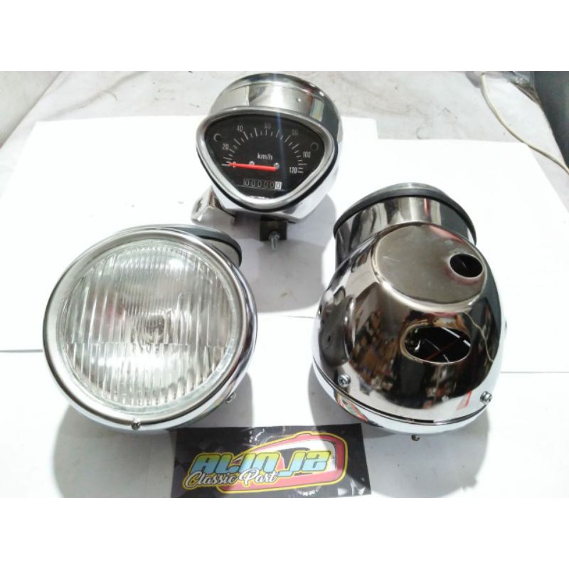 batok s90 + lampu + speedo crom