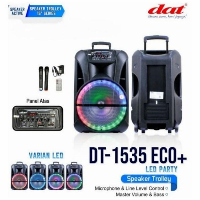 SPEAKER PORTABLE DAT DT 1535 ECO+ dt1535eco bluetooth usb original